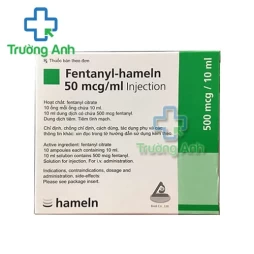 Fentanyl-Hameln 50mcg/ml (10ml) - Thuốc giảm đau